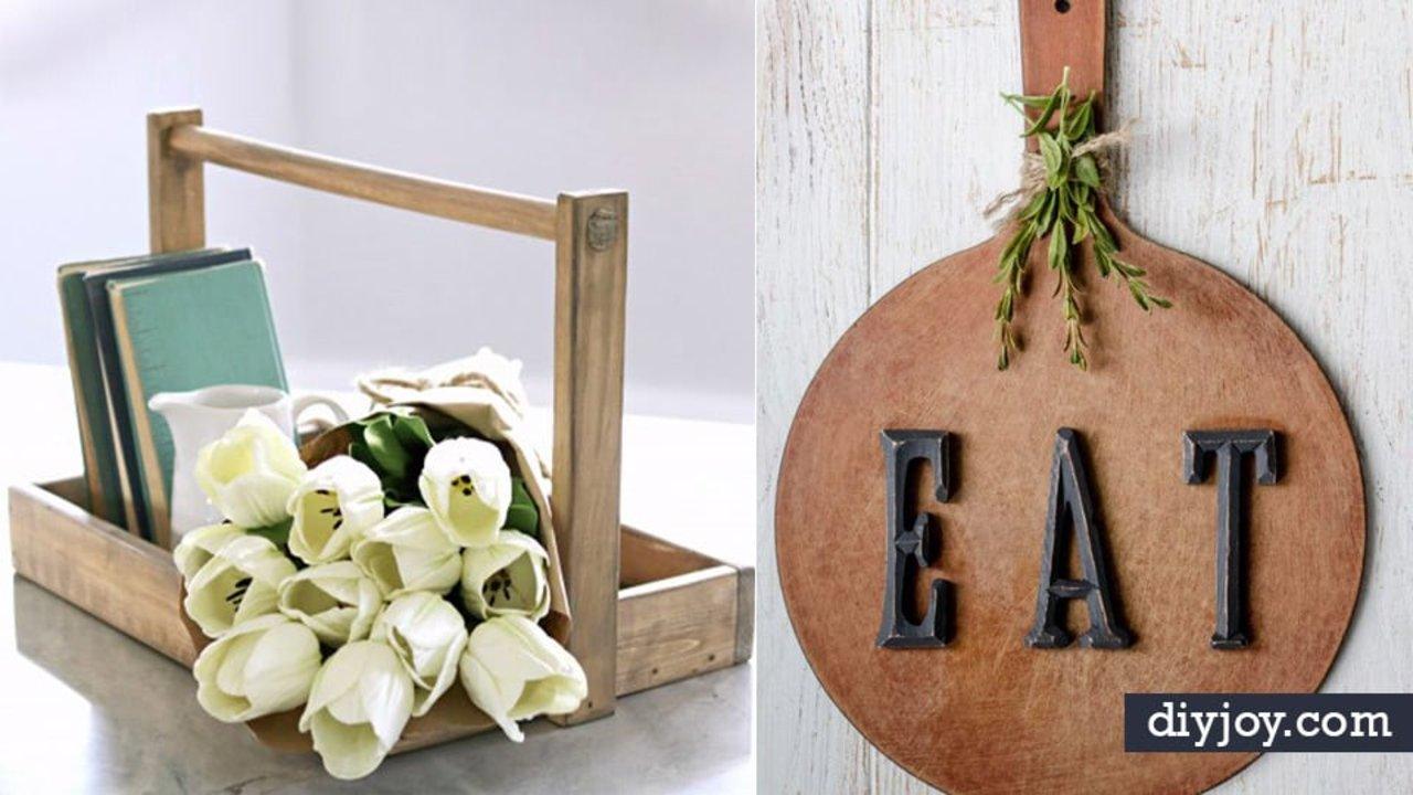 56 DIY Farmhouse Decor Pieces That Sell