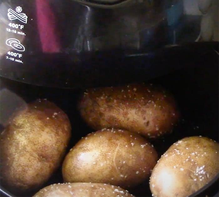 How to make air fryer potato skins - Potato skins recipe
