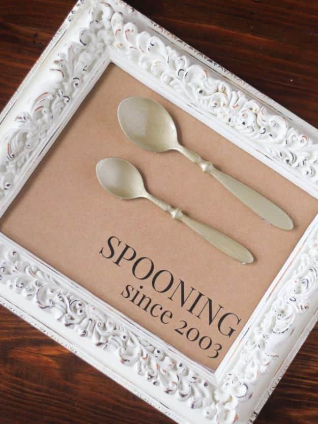 Spooning Since Frame, simple enough to finish in an afternoon and better than a store bought version
