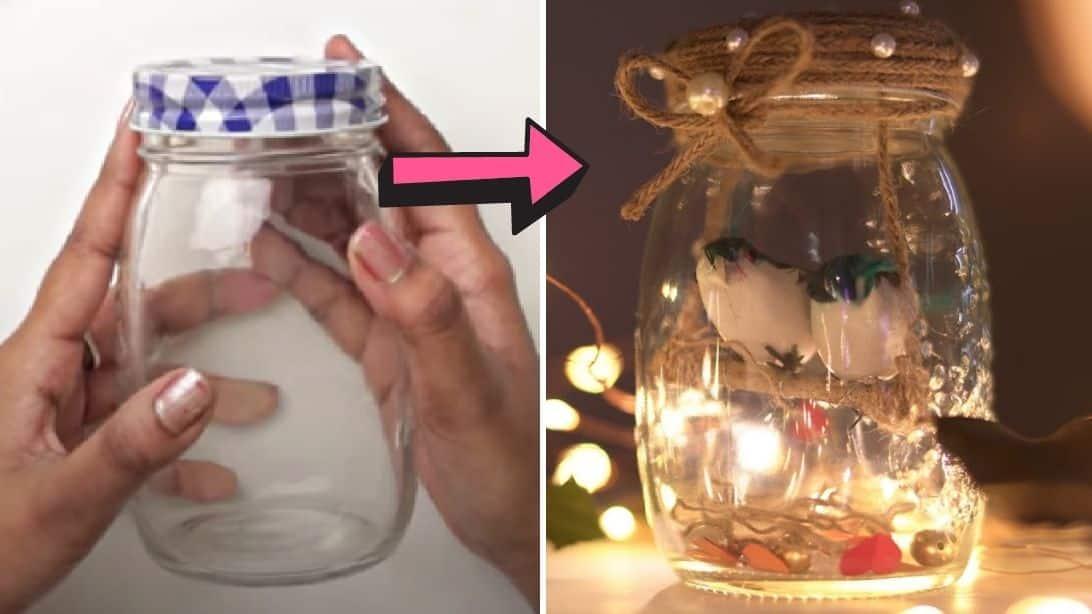 DIY Birds In A Mason Jar Tutorial