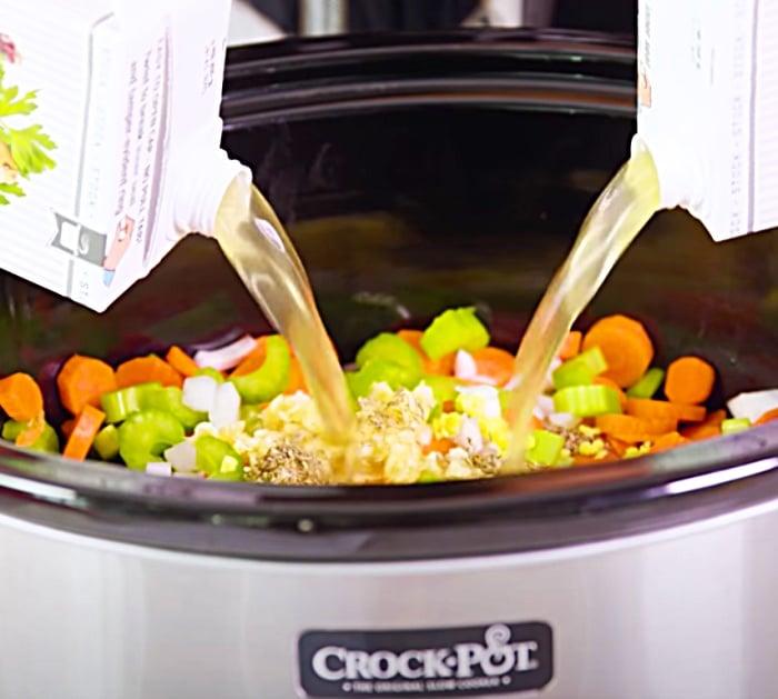 Make Chicken Noodle Soup With Chicken Breasts And Chicken Broth