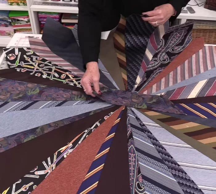 Easy To Sew Necktie Tablecloth
