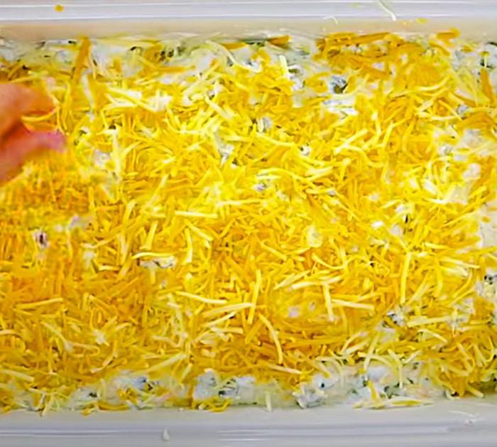 Cover Chicken And Sour Cream With Monterey Jack And Cheddar Cheese To Make An Easy Mexican Casserole