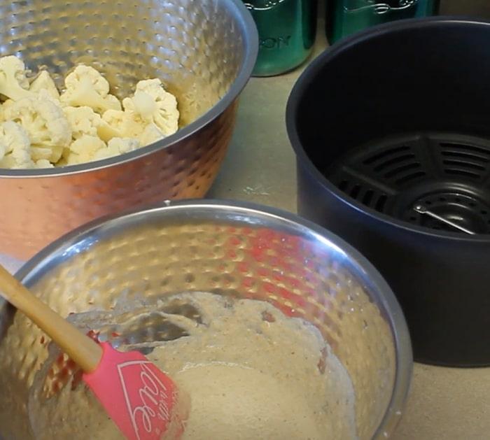 Air-Fryer Buffalo Cauliflower | Air Fryer Recipes