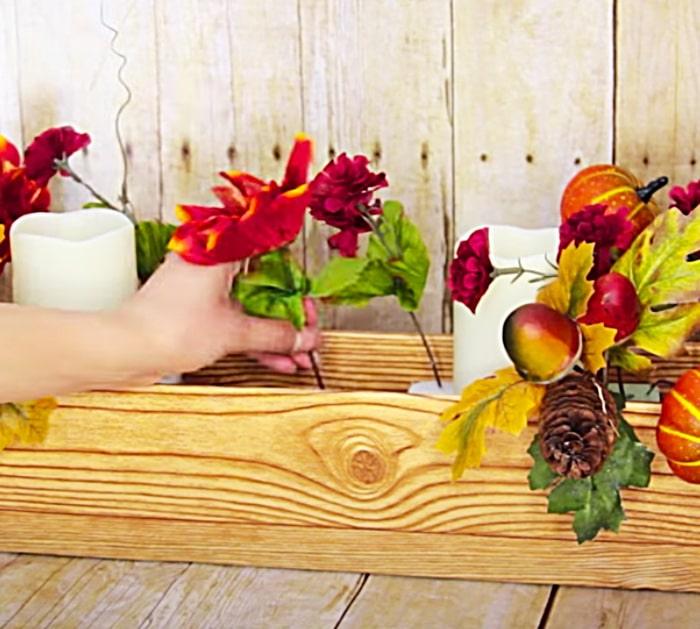 Dollar Tree Fall DIY - Fall Centerpiece Ideas - Dollar Tree Ideas