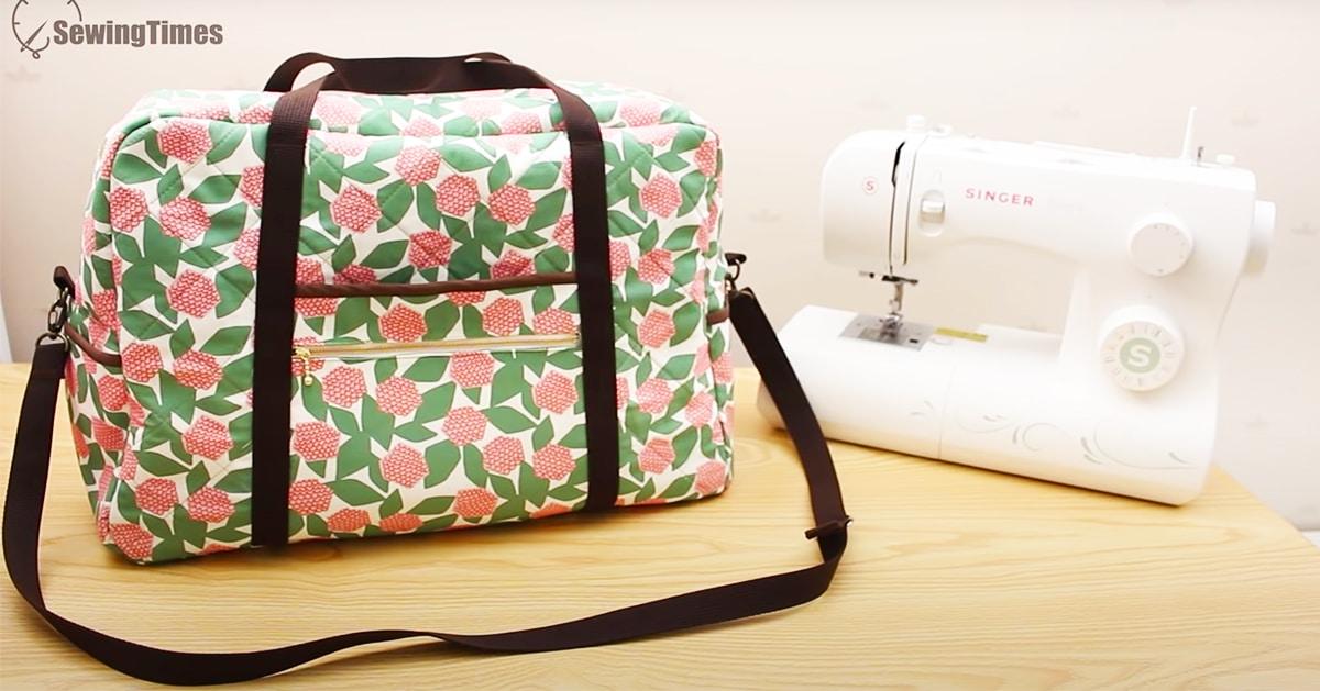 DIY Sewing Machine Travel Case