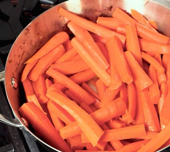 Quick and Easy Glazed Carrots Ingredients
