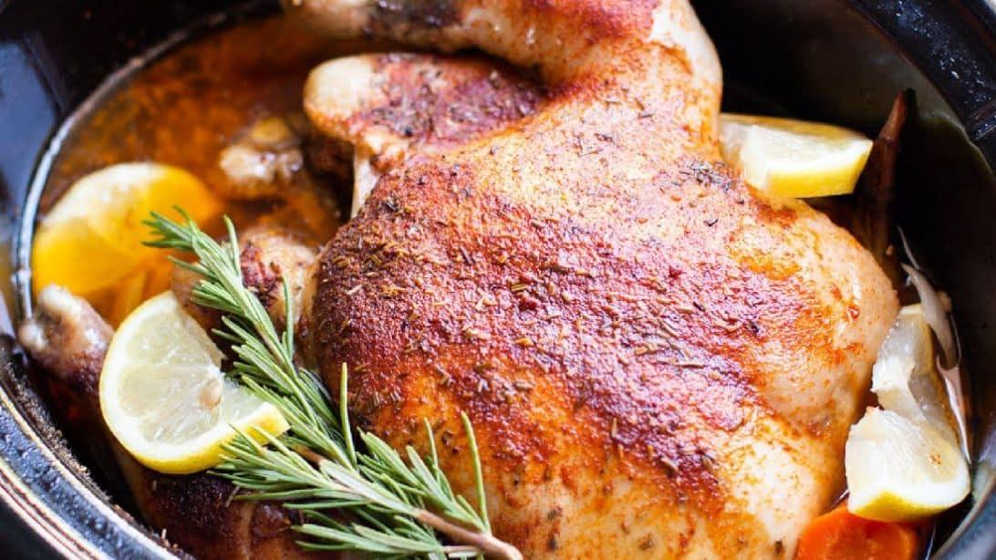 Slow Cooker Whole Chicken Recipe