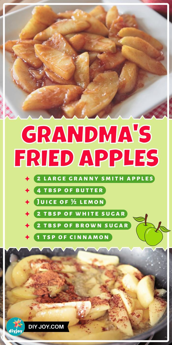 How To Make Grandma’s Fried Apples