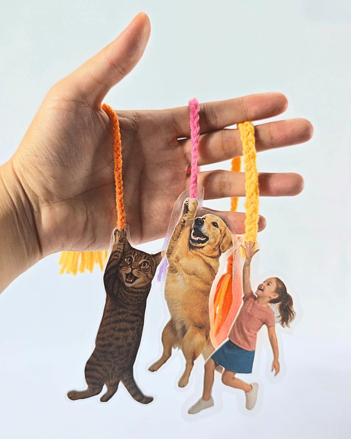 Fun Photo Bookmarks — finish the bookmark