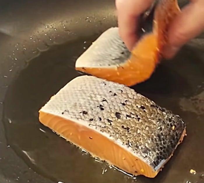 Make ten minute lemon butter salmon recipe