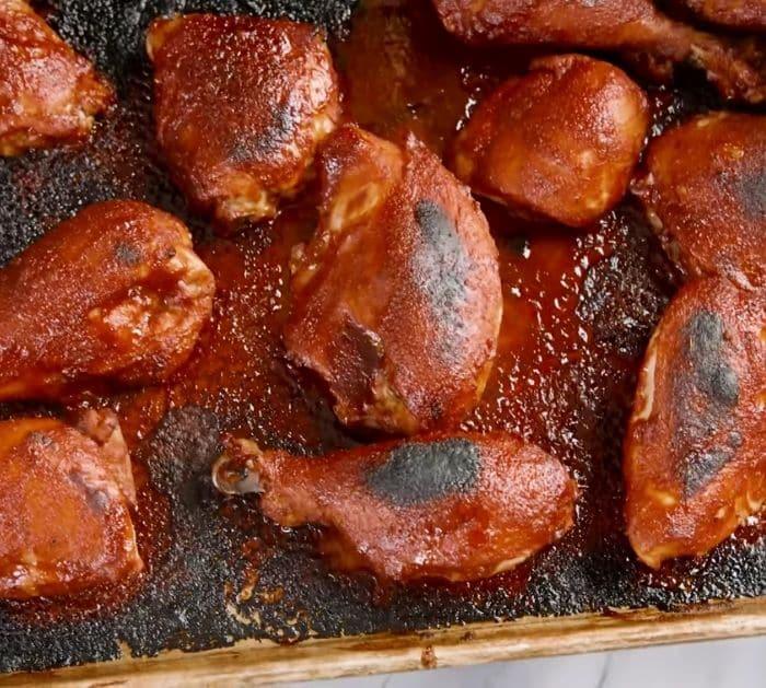 Homemade Oven-baked BBQ Chicken Recipe