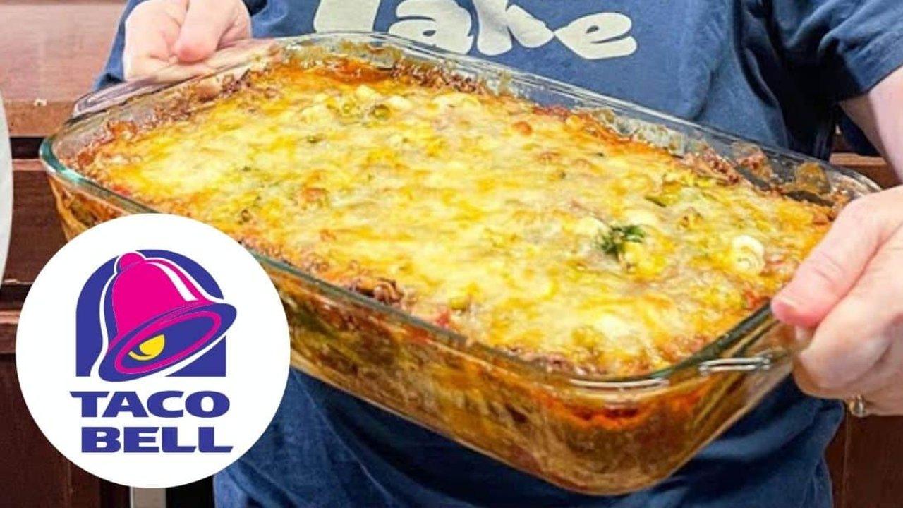 Mexican Pizza Casserole Taco Bell Copycat Recipe