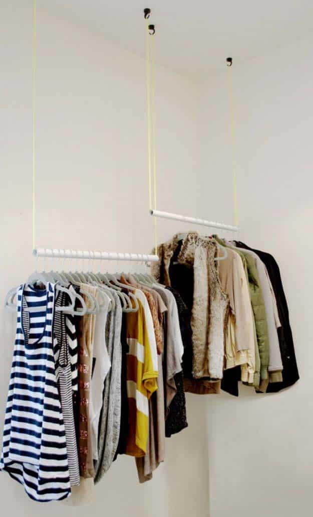 From Wiry Slobs to Sleek Hanging Rods, one of the best closet organization ideas on this list and doable in an afternoon