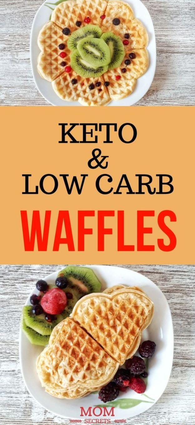 Keto Breakfast Recipes - Keto Waffles - Low Carb Breakfasts and Morning Meals for the Ketogenic Diet - Low Carbohydrate Foods on the Go - Easy Crockpot Recipes and Casserole - Muff