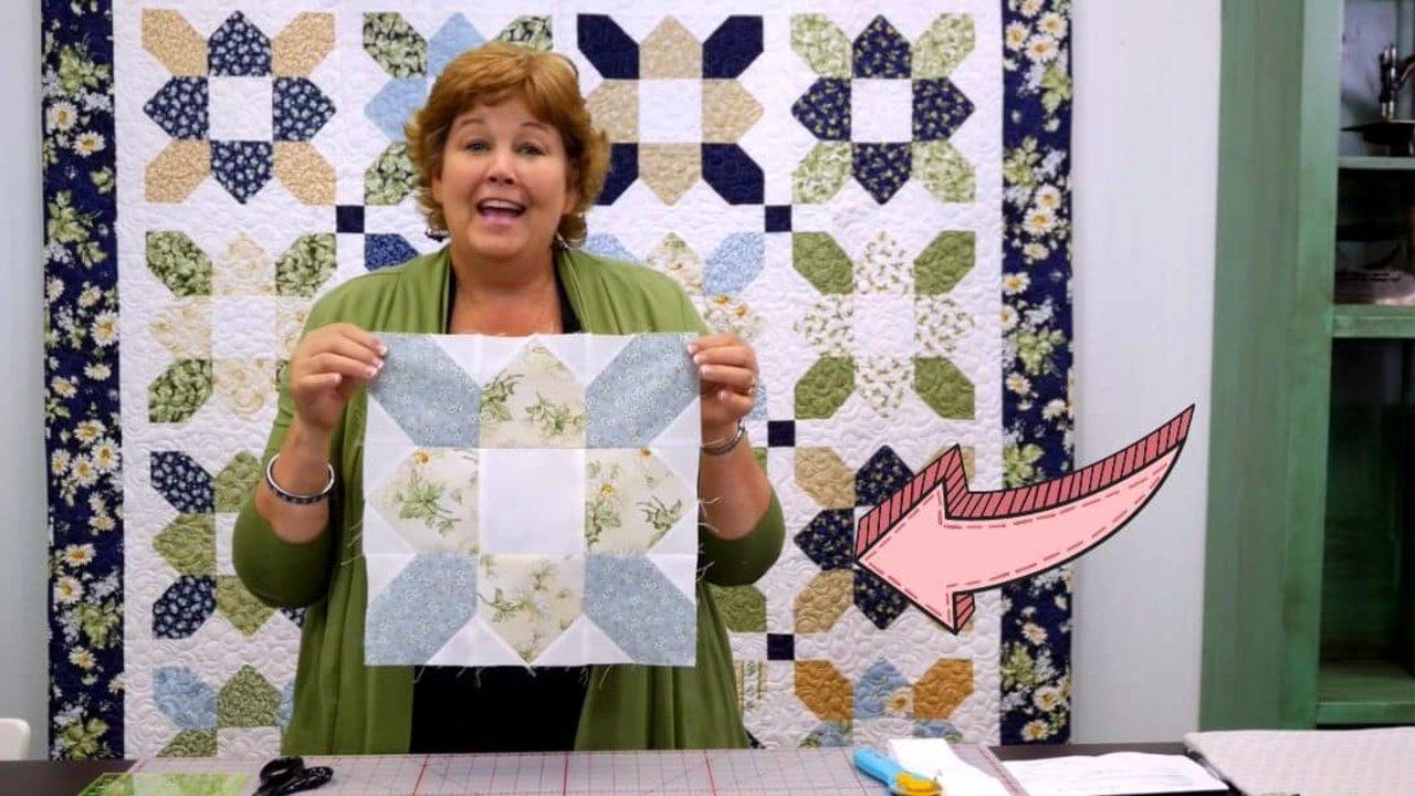 Easy Prairie Flower Quilt