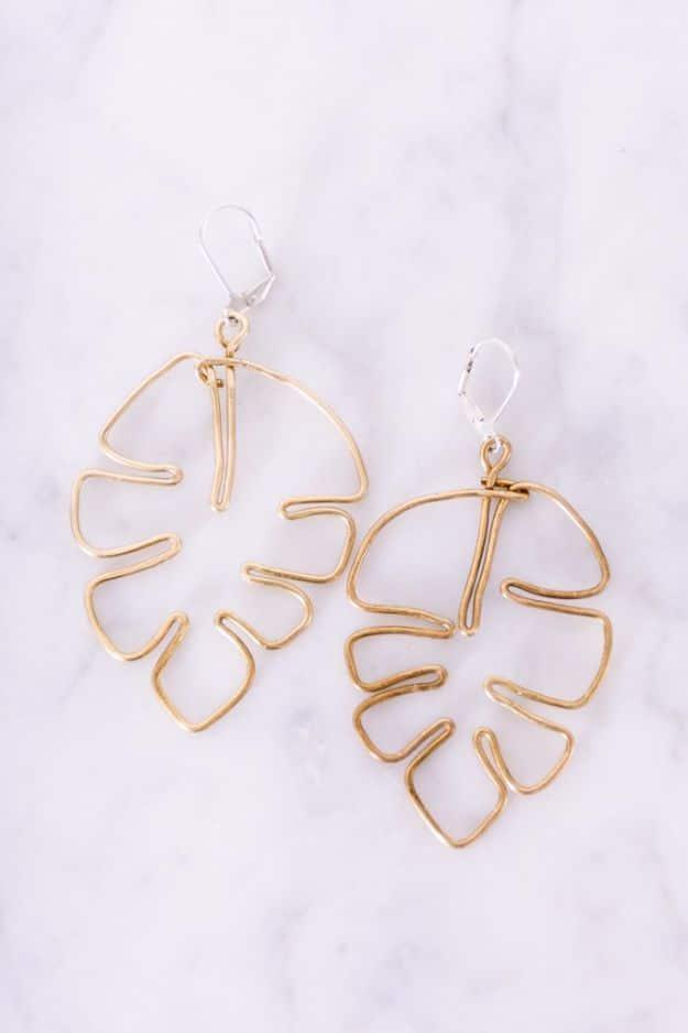 Leaf DIY Earrings, a handmade wardrobe refresh, and a piece that gets compliments the first time it is worn