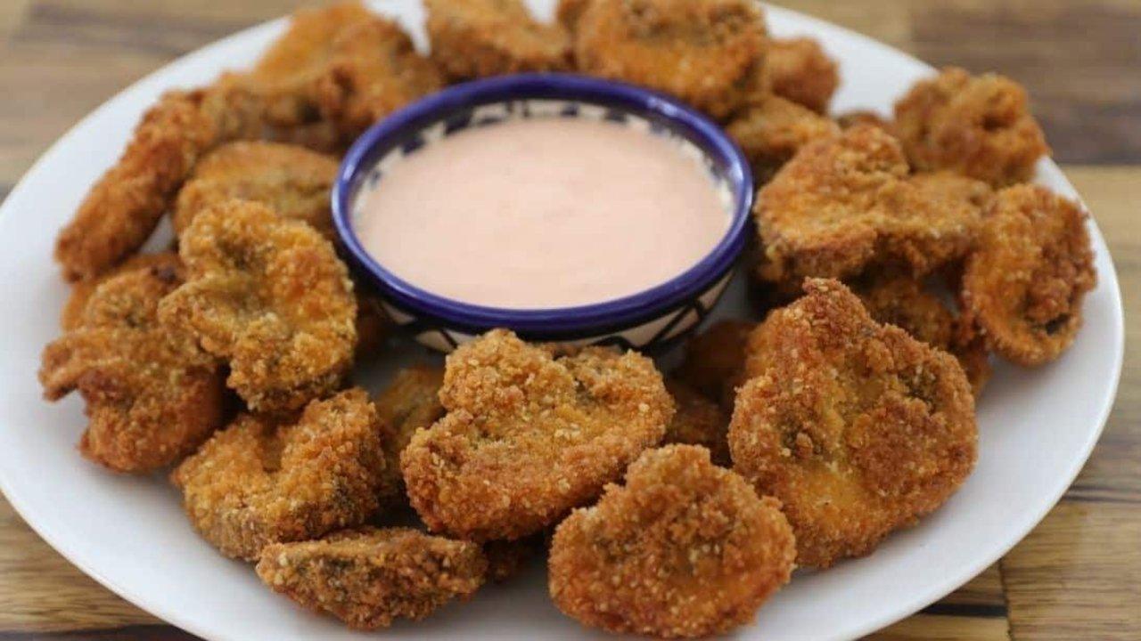 Crunchy Fried Mushrooms Recipe