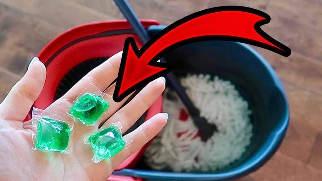 Genius $1.25 Miracle Mopping Hack