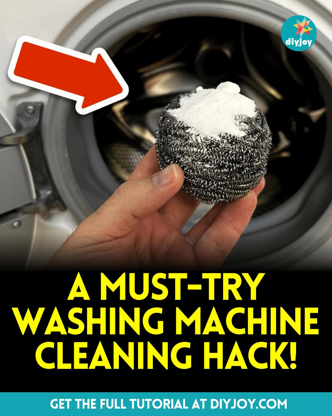 A Must-Try Washing Machine Cleaning Hack!