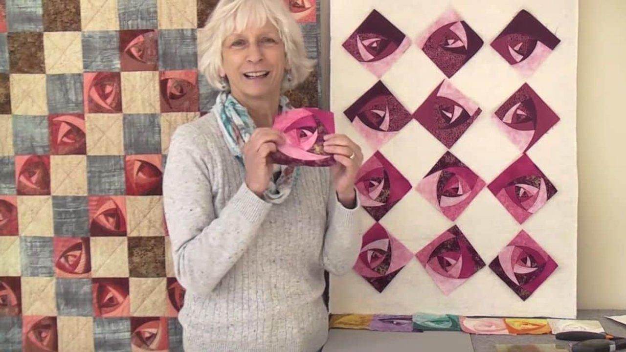 Rose Twirl Quilt Tutorial
