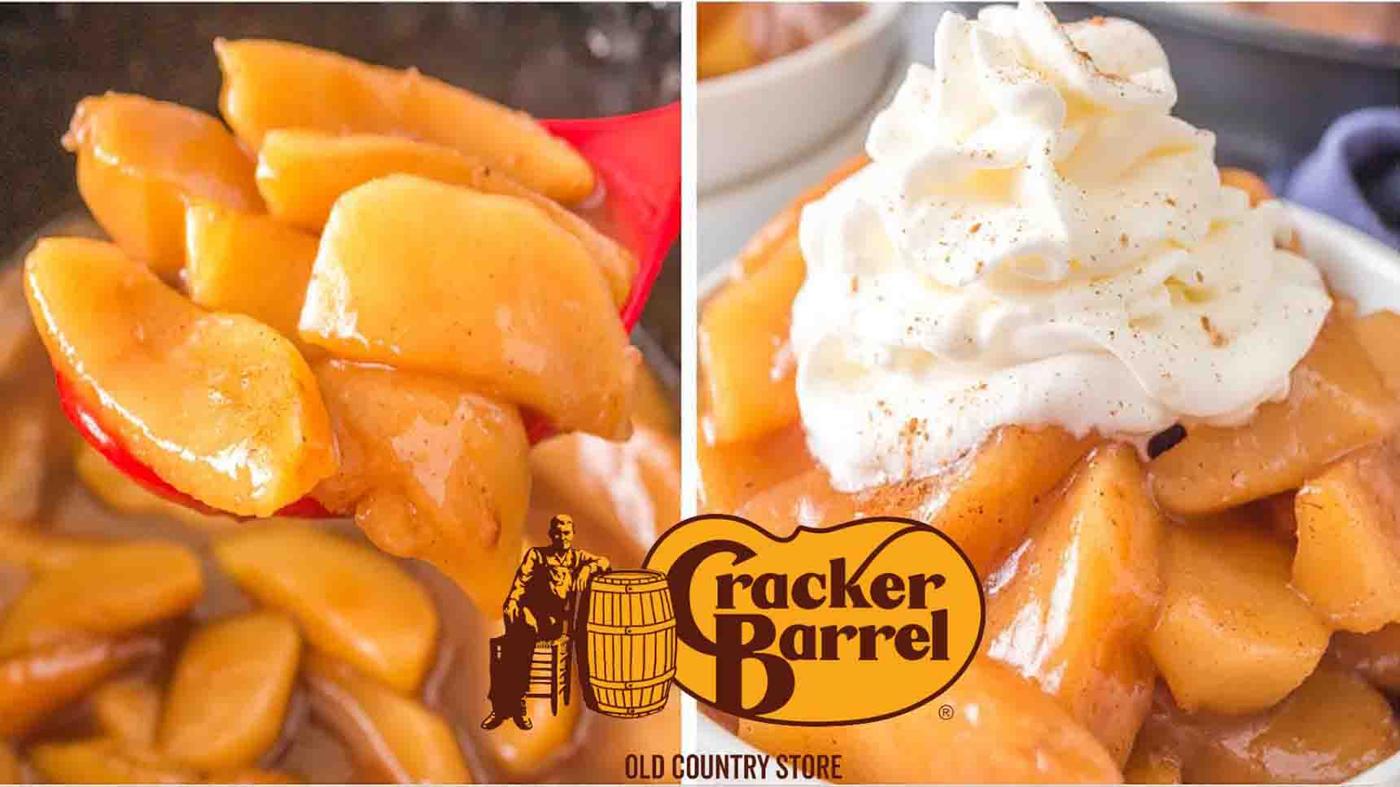 Slow Cooker Cracker Barrel Fried Apples Recipe