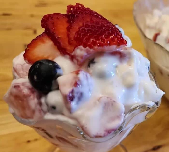 How to Make No-Bake Cheesecake Salad Dessert