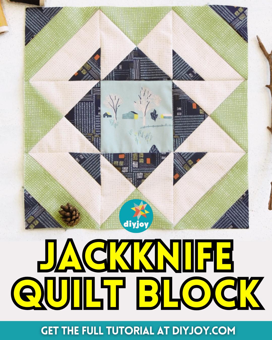 How to Make a Jackknife Quilt Block