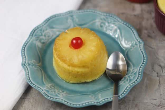 Instant Pot Desserts - Instant Pot Mini Pineapple Upsidedown Cake - Easy Dessert Ideas to Make in Your Instant Pot - Quick Cheesecake, Brownies, Cake - Healthy Idea With Fruit, Glu