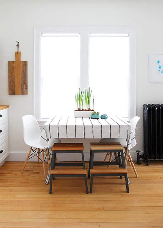Add Step Stools, a clever IKEA kitchen hack worth trying this weekend and a budget friendly upgrade using basic IKEA pieces