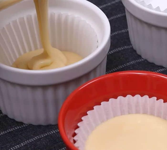 No-Bake Fluffy and Moist Milk Cupcake Ingredients