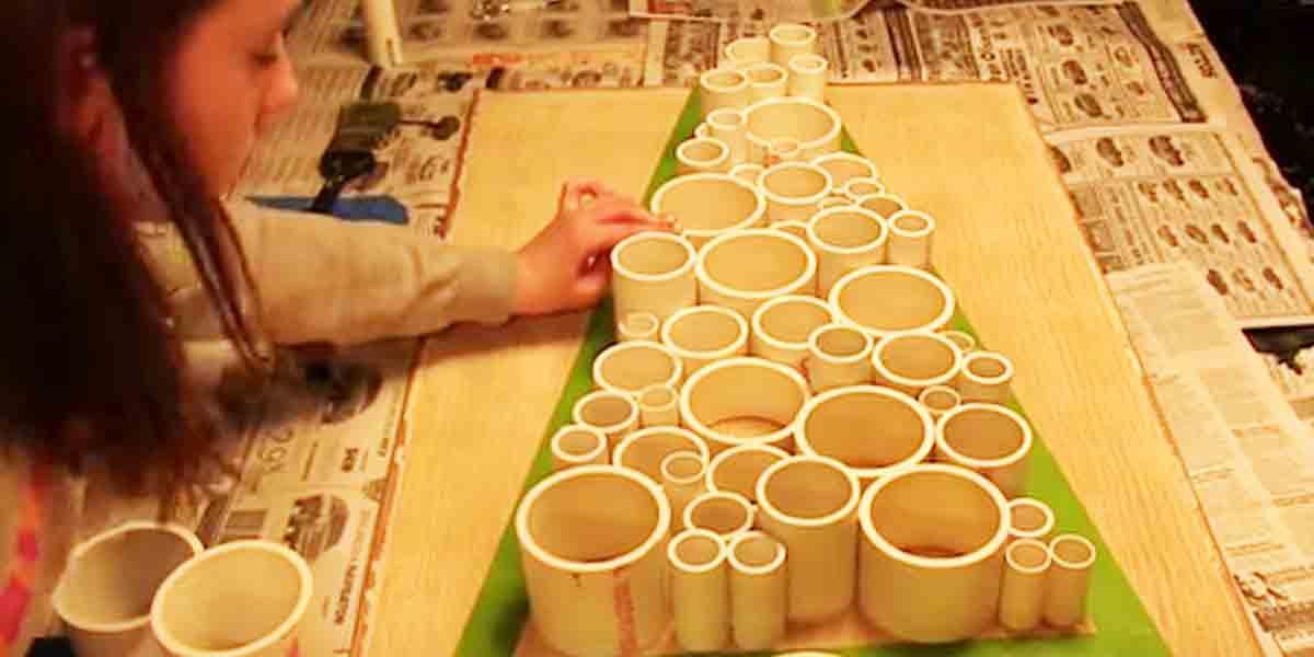 They Cut Different Size PVC Pipes And You’ll Be Amazed By The Cool Item They Make!