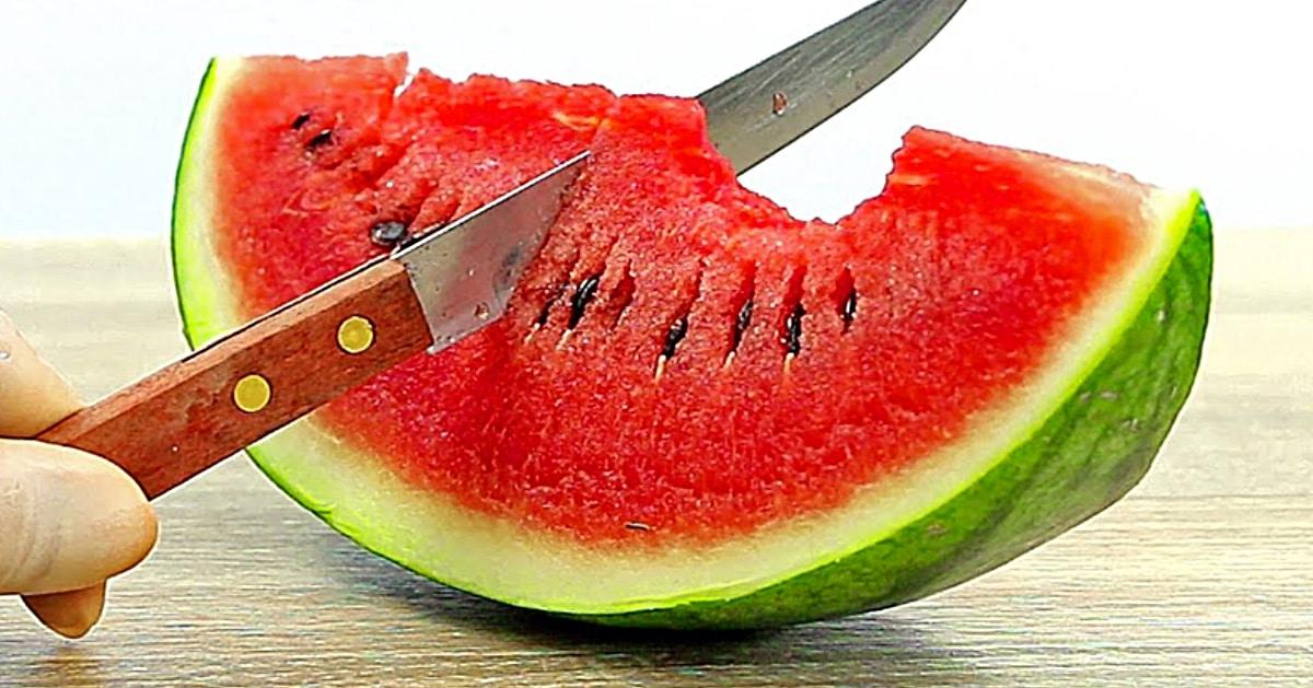 How To Cut Watermelon Like A Pro