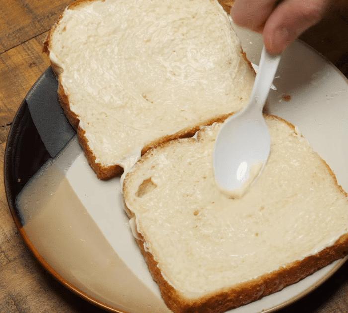 Air Fryer Grilled Cheese Sandwich Steps