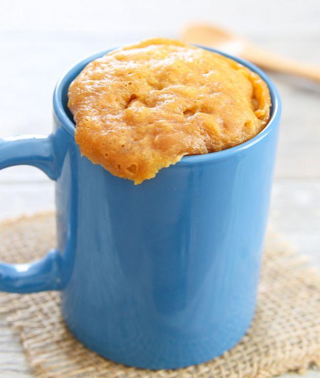 3-Ingredient Flourless Peanut Butter Mug Cake