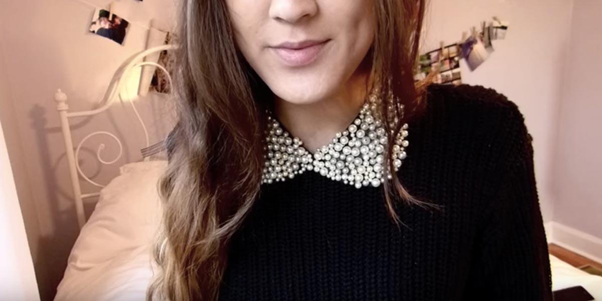 She Makes A Stunning And Classic Peter Pan Collar And You Won’t Believe How Easy It Is!