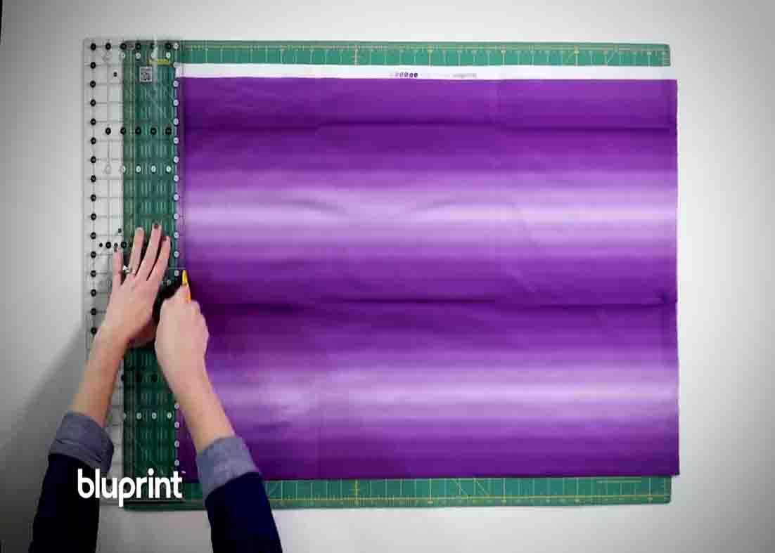 Preparing your fabric and changing the blade of your rotary cutter