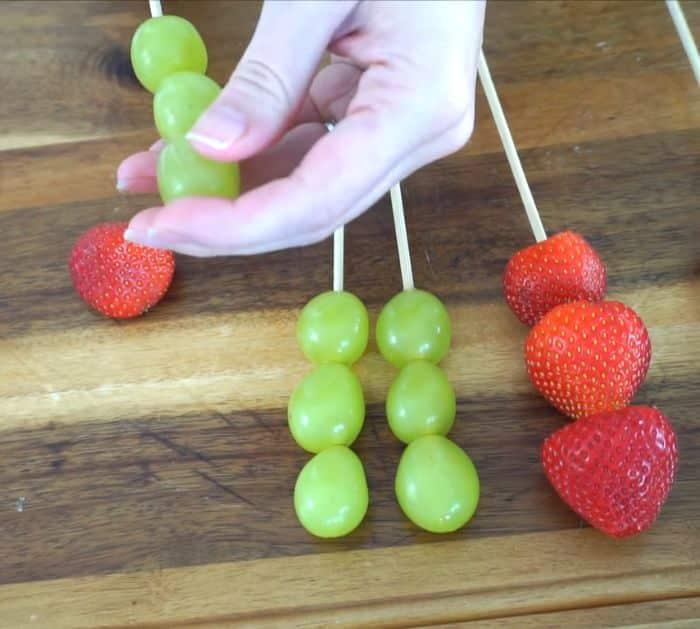 Easy Candied Fruit Ingredients