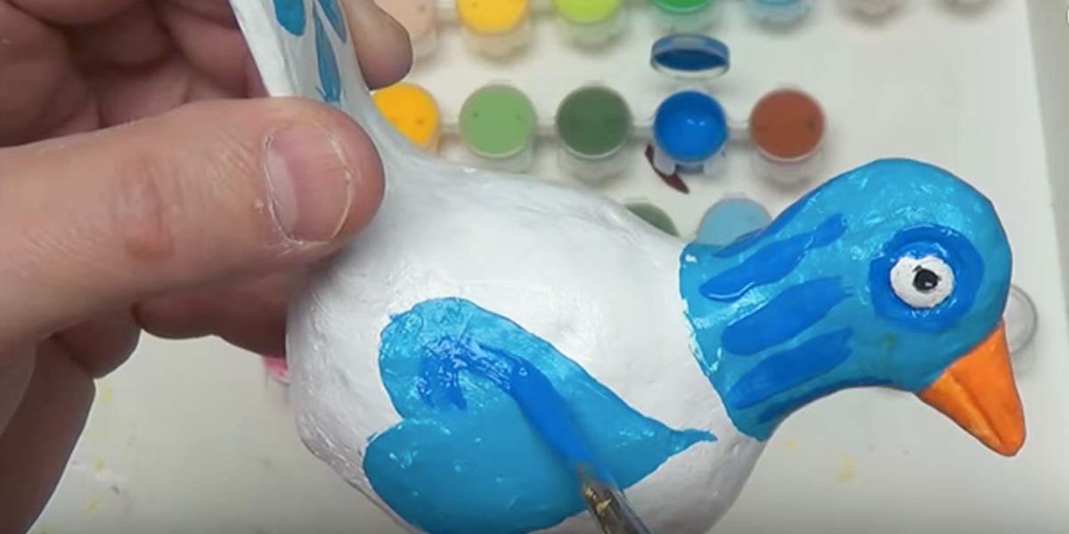 He Rolls Up Newsprint Into A Ball And Covers With Clay, Making The Coolest Mexican Folk Art!
