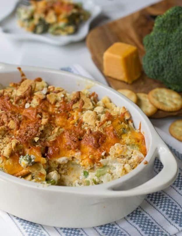 Best Country Cooking Recipes - Southern Broccoli Casserole - Easy Recipes for Country Food Like Chicken Fried Steak, Fried Green Tomatoes, Southern Gravy, Breads and Biscuits, Cass