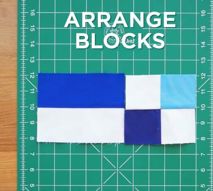How to Make Strips and 4-Patch Quilt