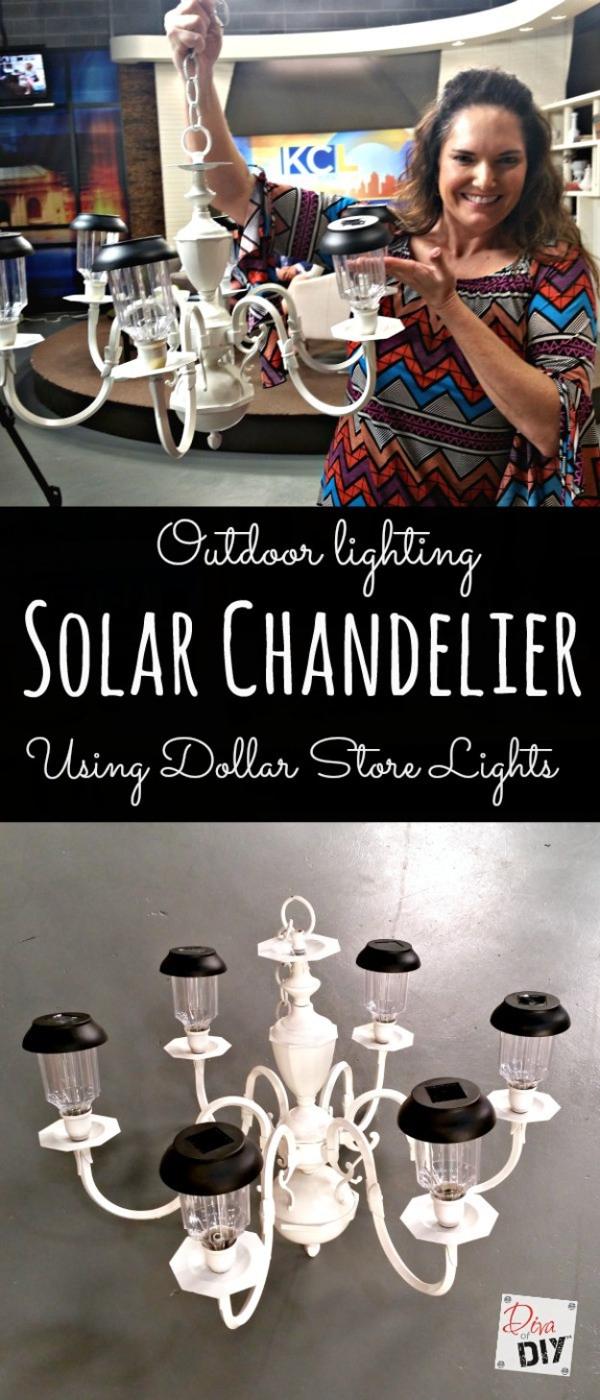 Solar Chandelier, a fun weekend build for any skill level and worth trying for anyone curious about going off grid