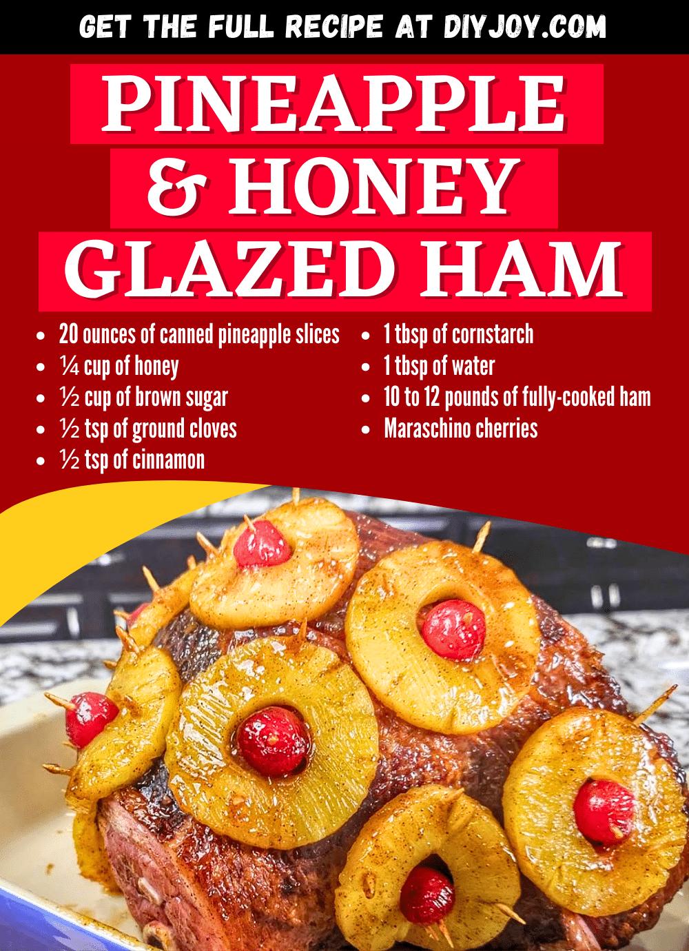 Pineapple & Honey Glazed Ham