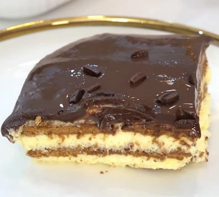 Easy To Make No-Bake Boston Cream Dessert