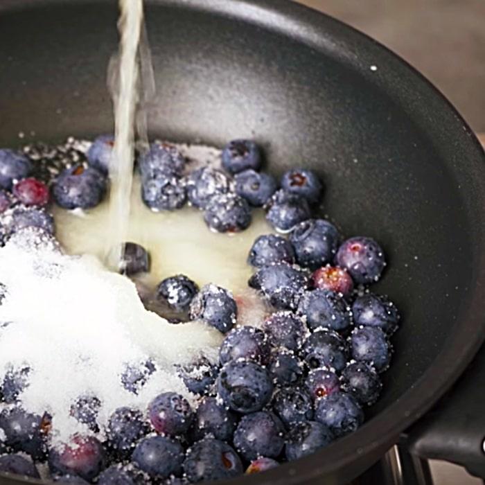 Blueberry Ideas - How To Make Blueberry Cheesecake Squares - Dessert Bars Recipe