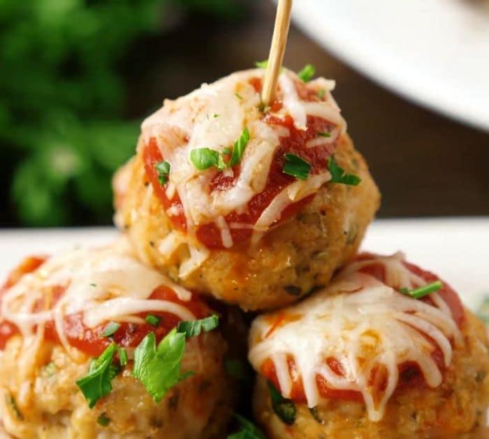 How To Make Parmesan Chicken Meatballs