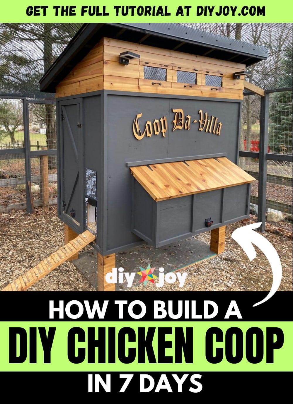 How to Build a Chicken Coop in 7 Days