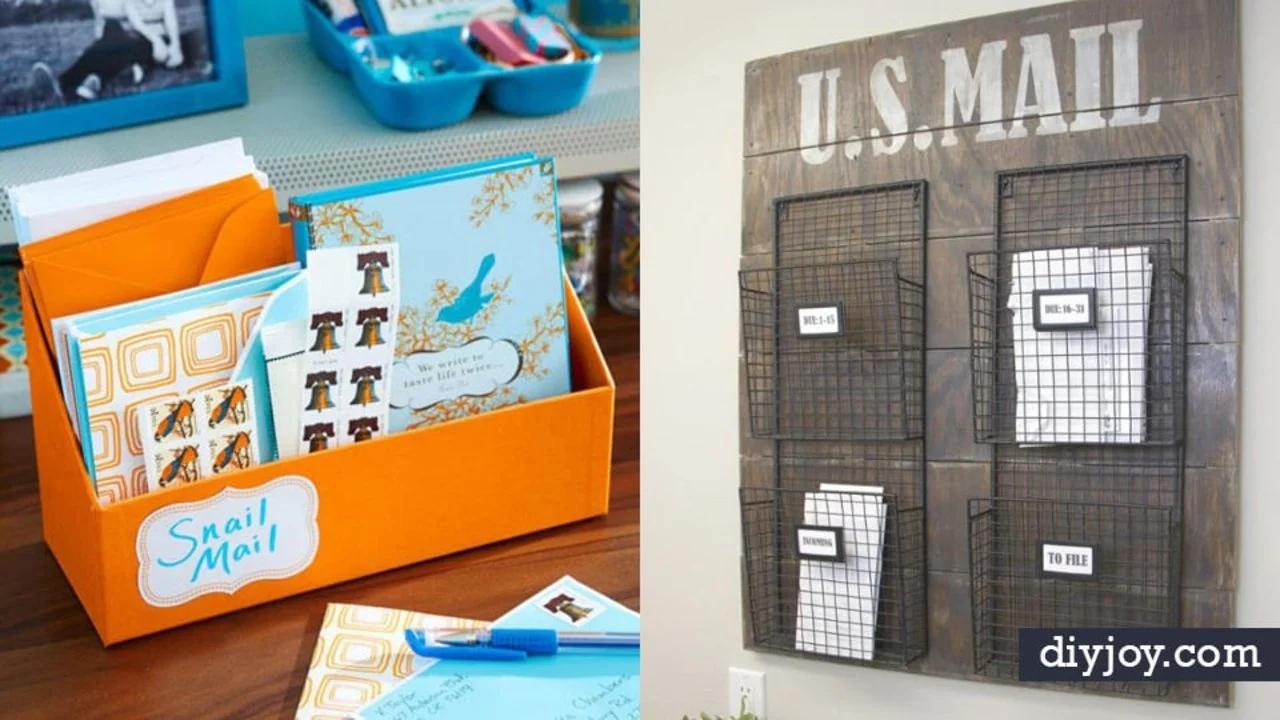 19 DIY Mail Organizers to End Paper Clutter