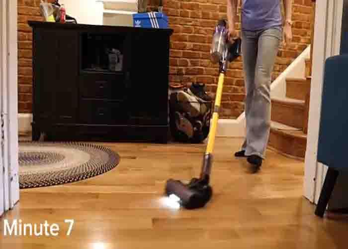 Vacuum high-traffic areas in your home