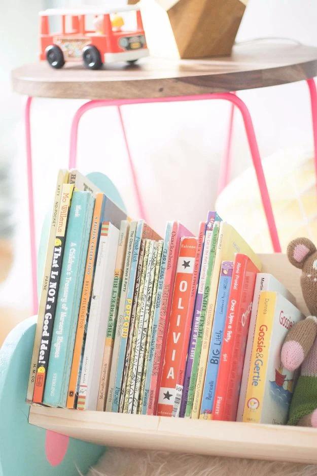 DIY Book Bin, a bookish decor project, forgiving enough for shaky first cuts and a look that outshines anything off a shelf
